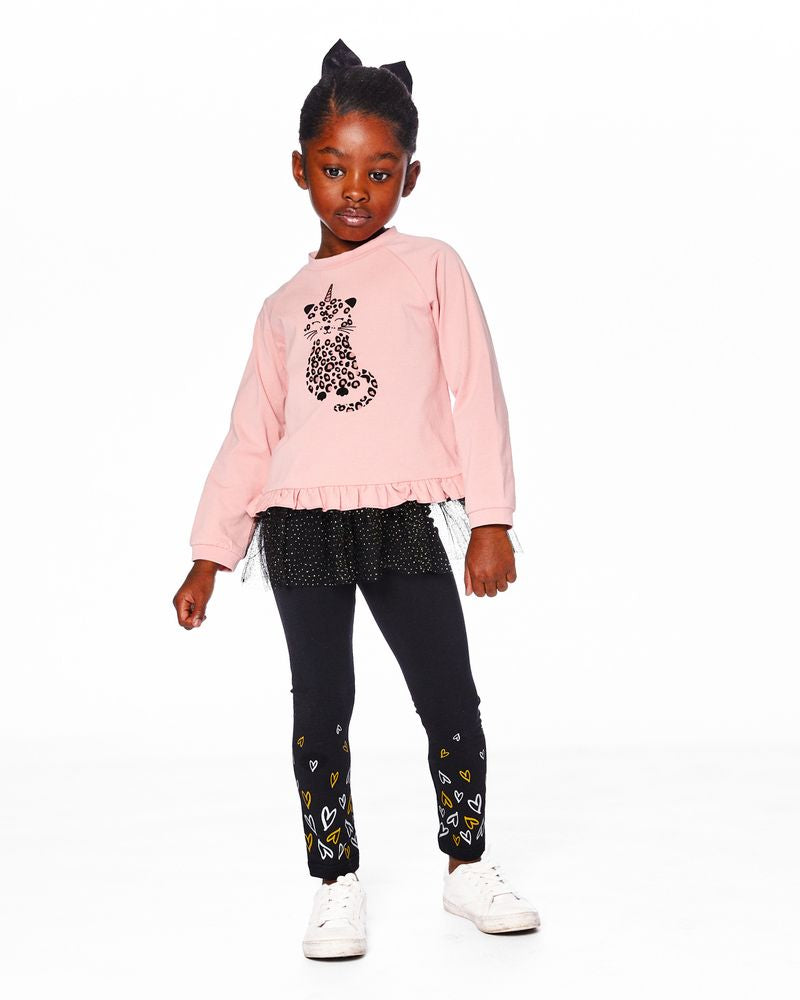 Leggings - H20K60 - 999 - 2 à 10 ans