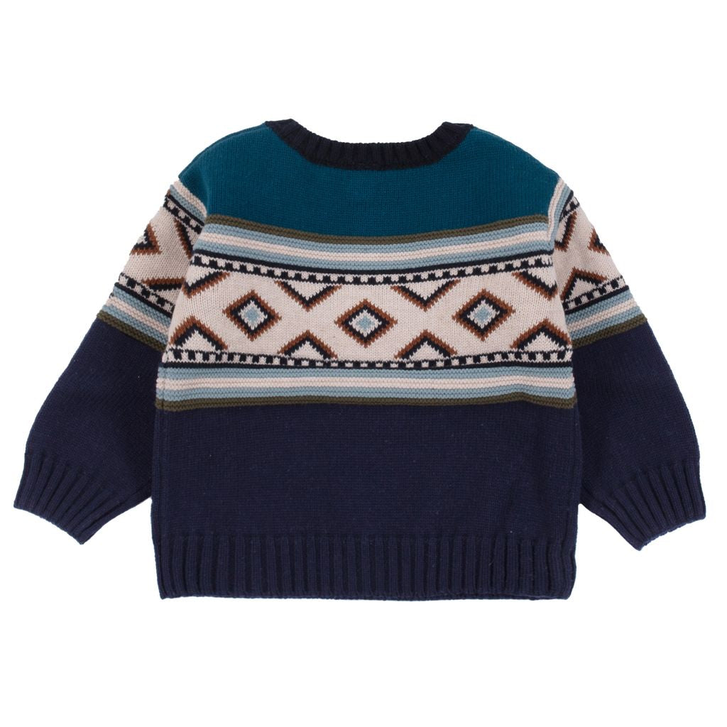 Chandail en tricot -Recolte d’automne- F2555-10- 3 à 24 mois
