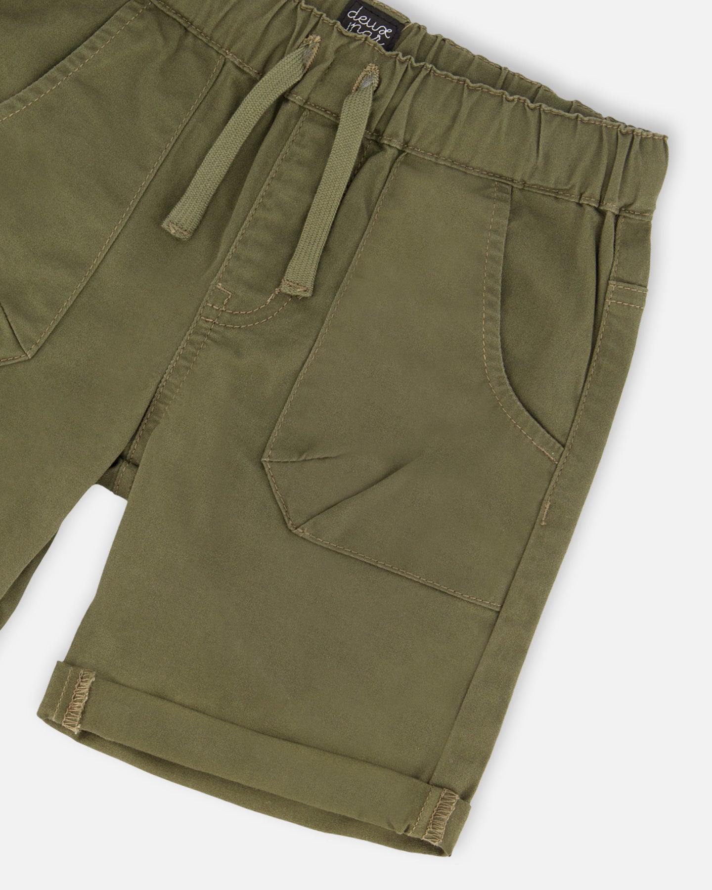 Culotte courte en twill - G30YB27-366 - 2 à 10 ans