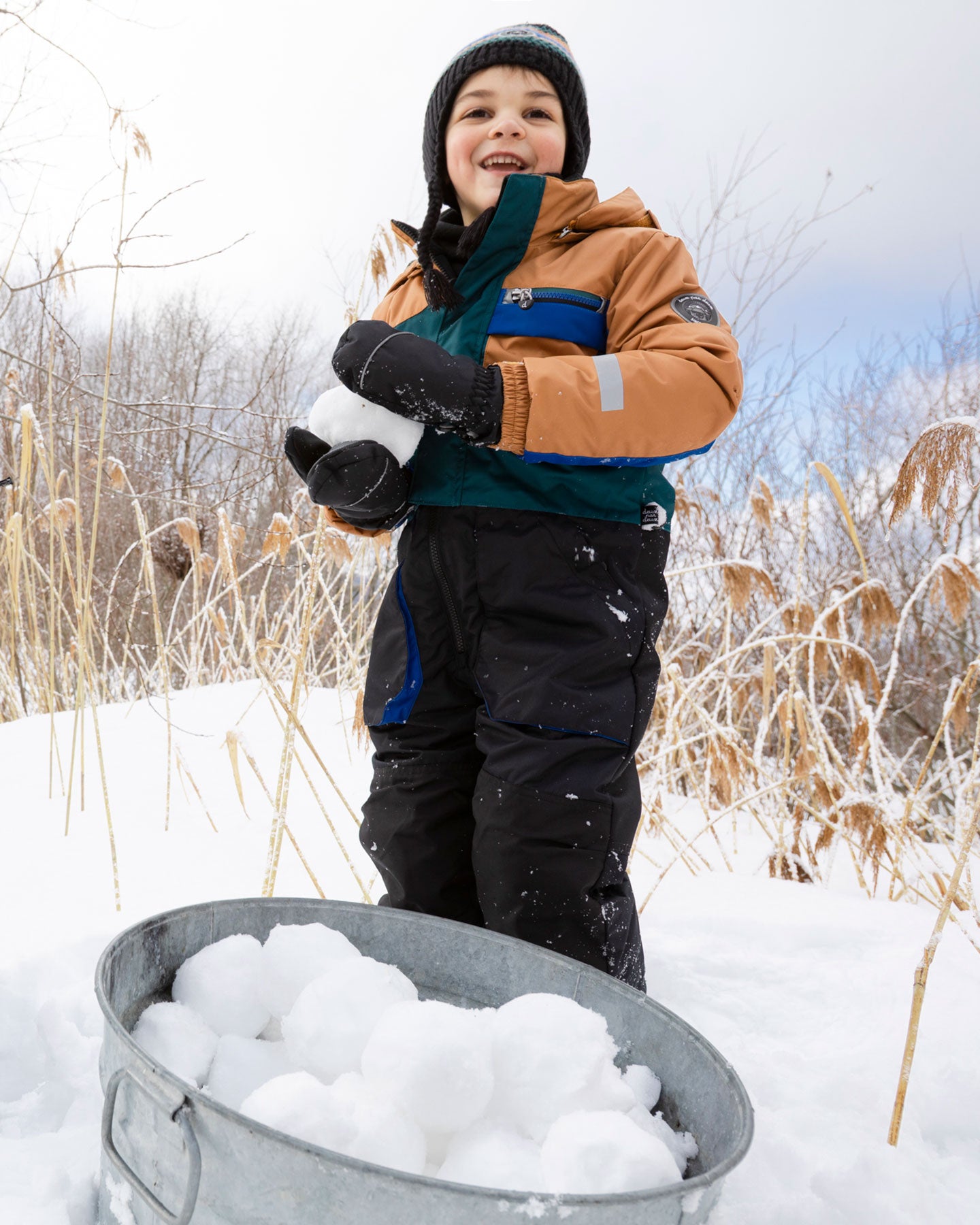 Habit de Neige 1 Pièce - H10PB73-999 - 2 à 8 ans