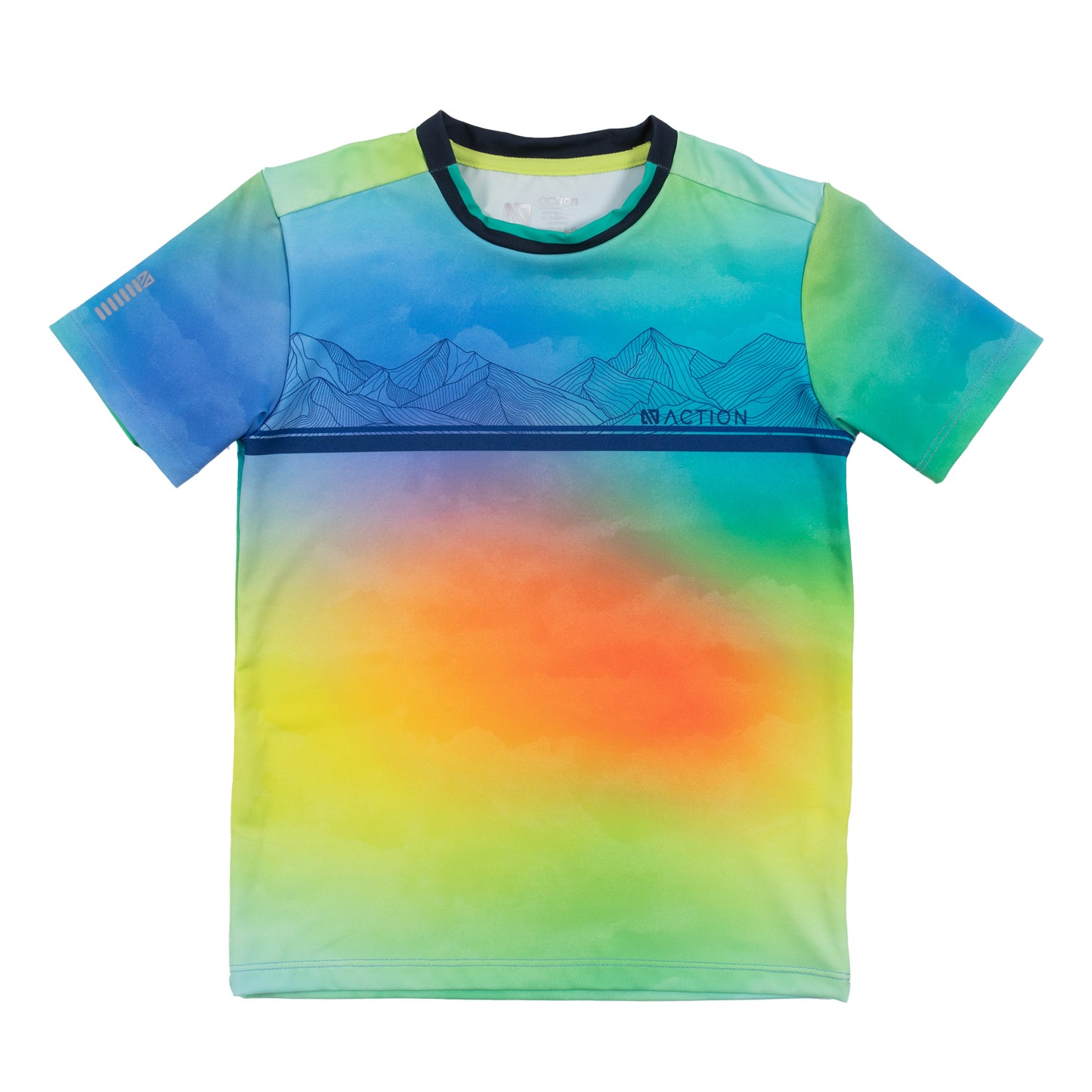 T-shirt Athlétique - Atteindre le sommet - S24A81-02 - 4 à 14 ans