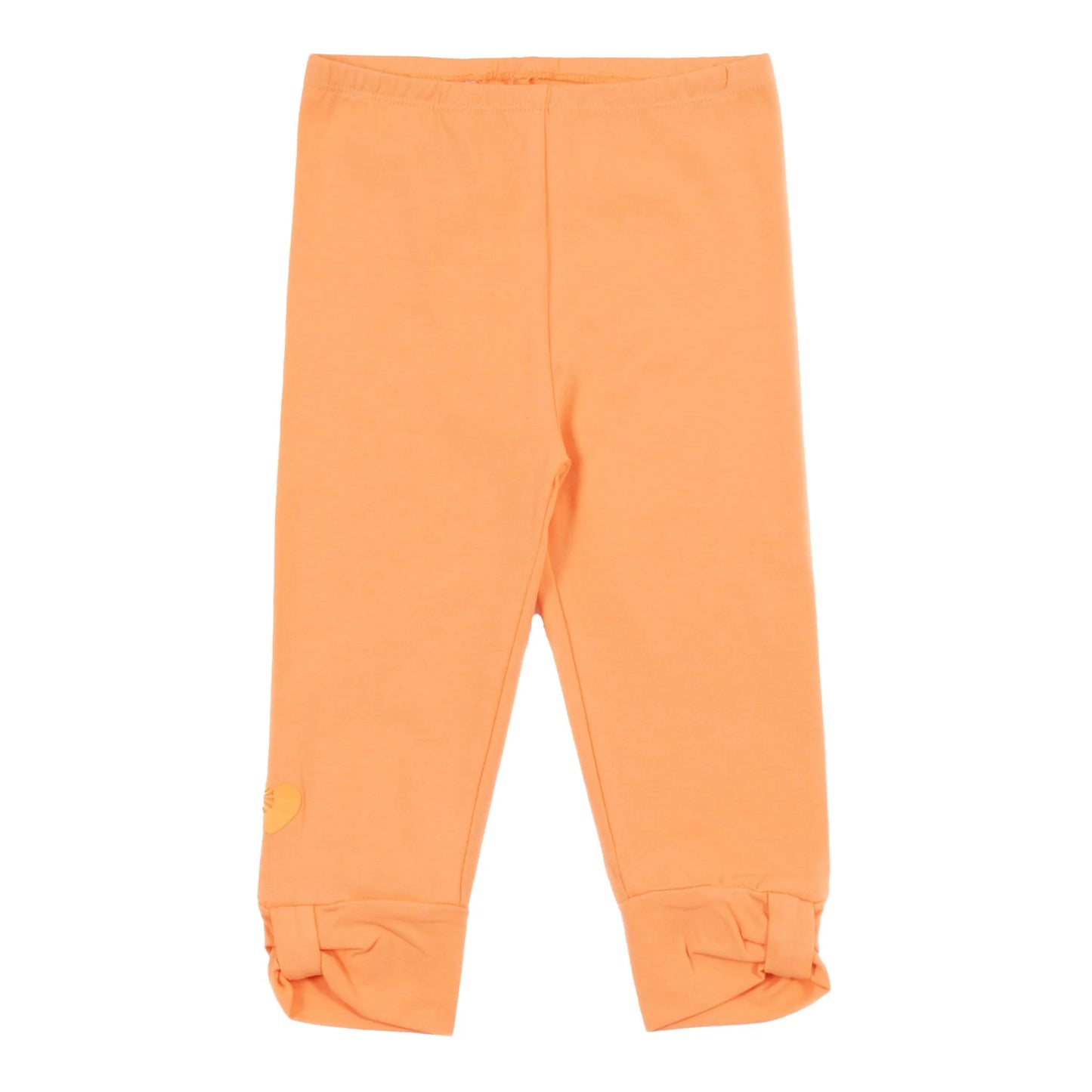 Legging 3/4 orange - Instants de vacances - S2408-16 - 2 à 10 ans