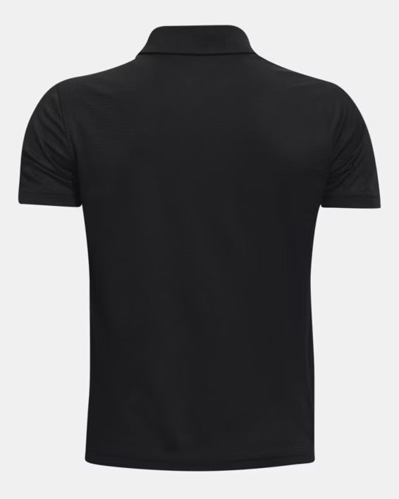 Polo UA TECH - Noir - 8 à 16 ans