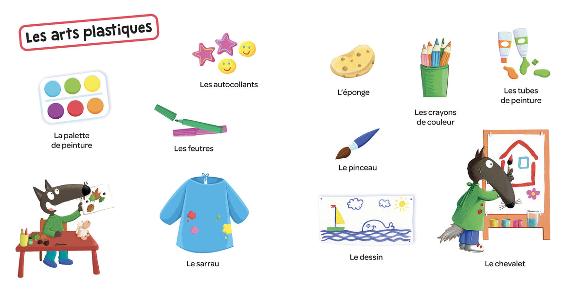 P'TIT LOUP - MES 100 MOTS DE L'ÉCOLE