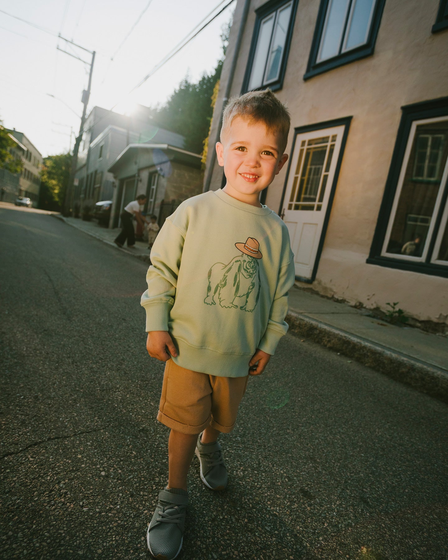 Chandail en french terry - H30S30_03260 - 2 à 8 ans