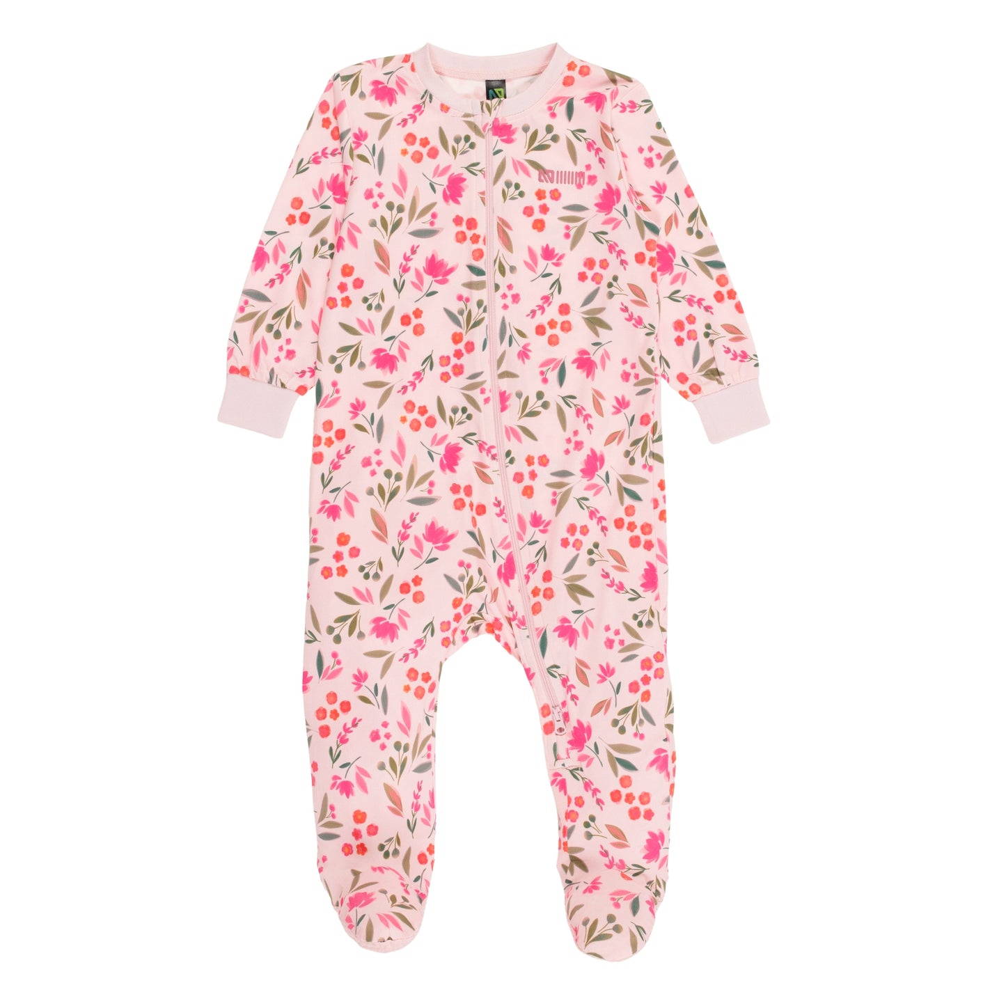Pyjama 1 pièce - Fleurs - S25P160 - 3 à 24 mois