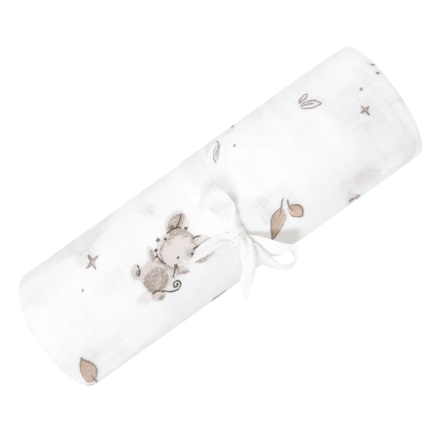 Couverture mousseline de coton - Souris