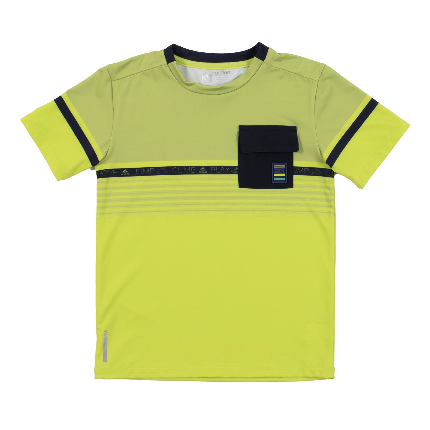 T-shirt Athlétique - Atteindre le sommet - S24A81-05 - 4 à 14 ans