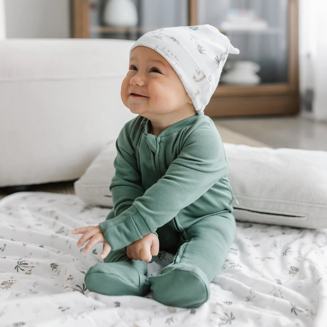 Bonnet à noeud bambou - Jungle