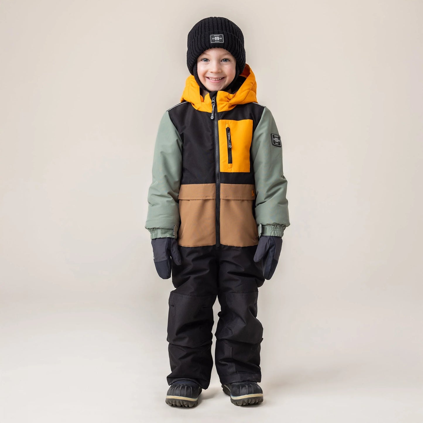 Tuque d’hiver - F25TU853- Noir - 2 à 6 ans