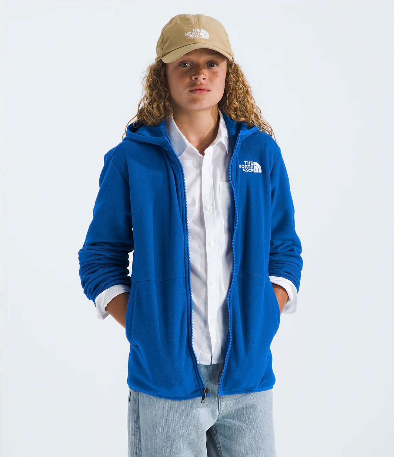 VESTE À CAPUCHON GLACIER - Hero blue - 6 à 14 ans