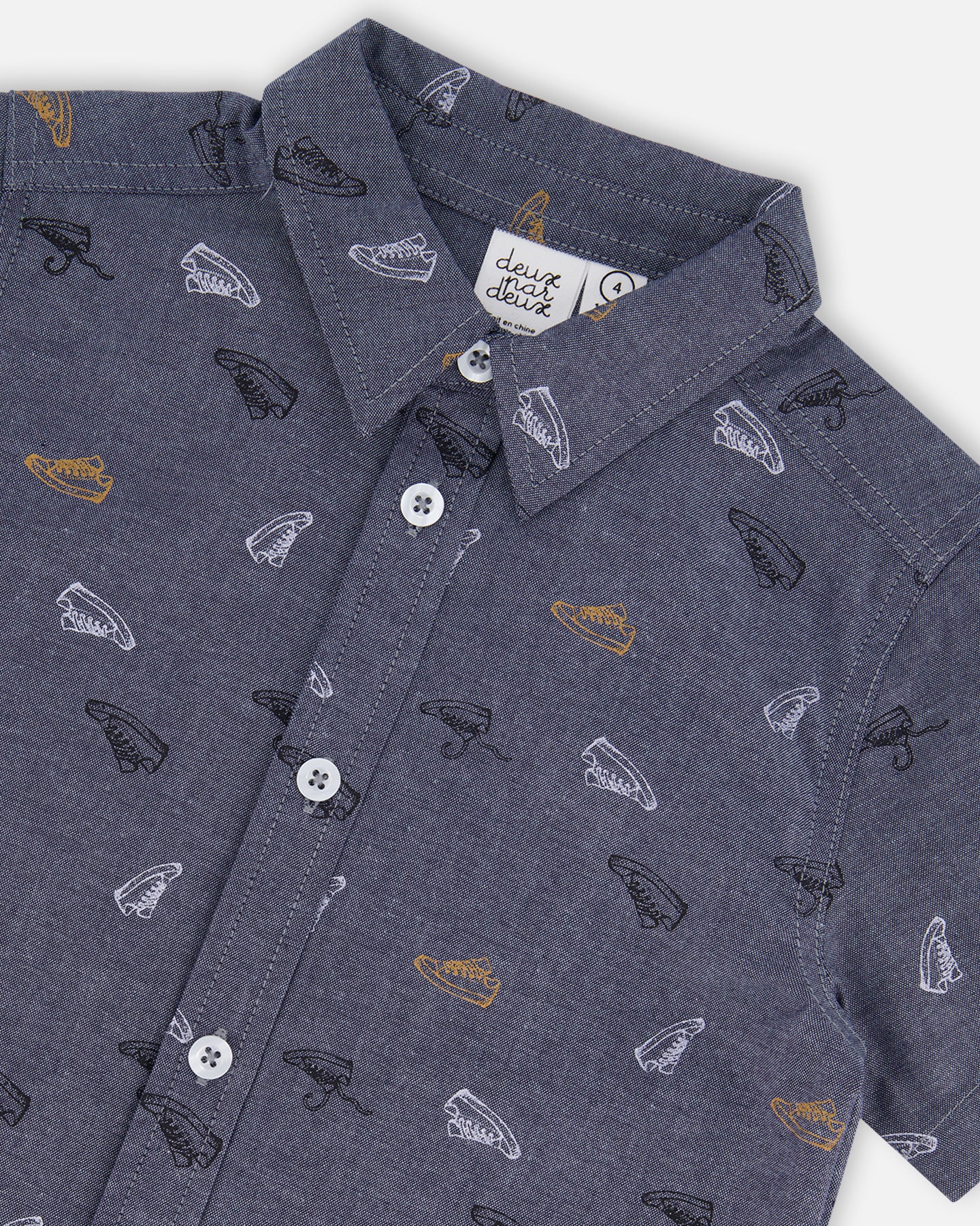 Chemise à manches courtes - G30U15-033 - 2 à 10 ans