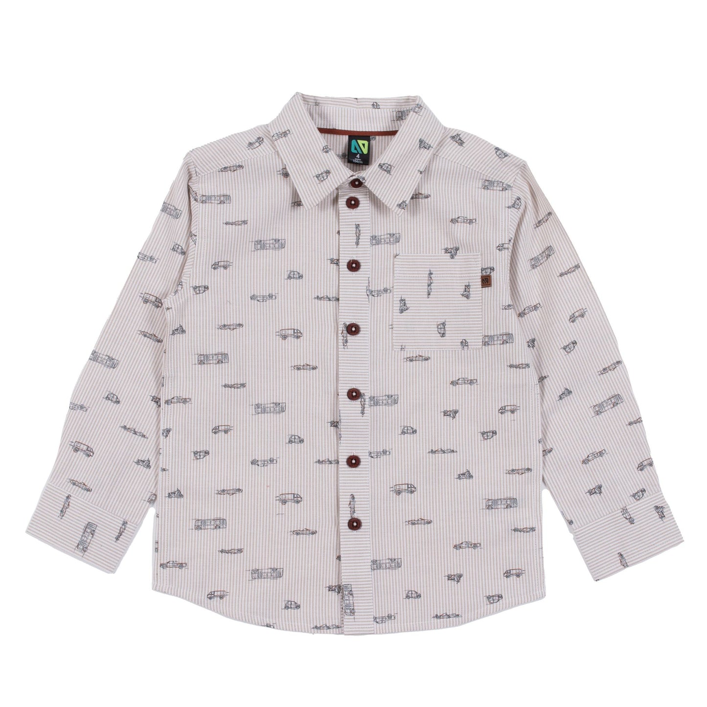 Chemise - Sens unique - F2501-01 - 2 à 10 ans