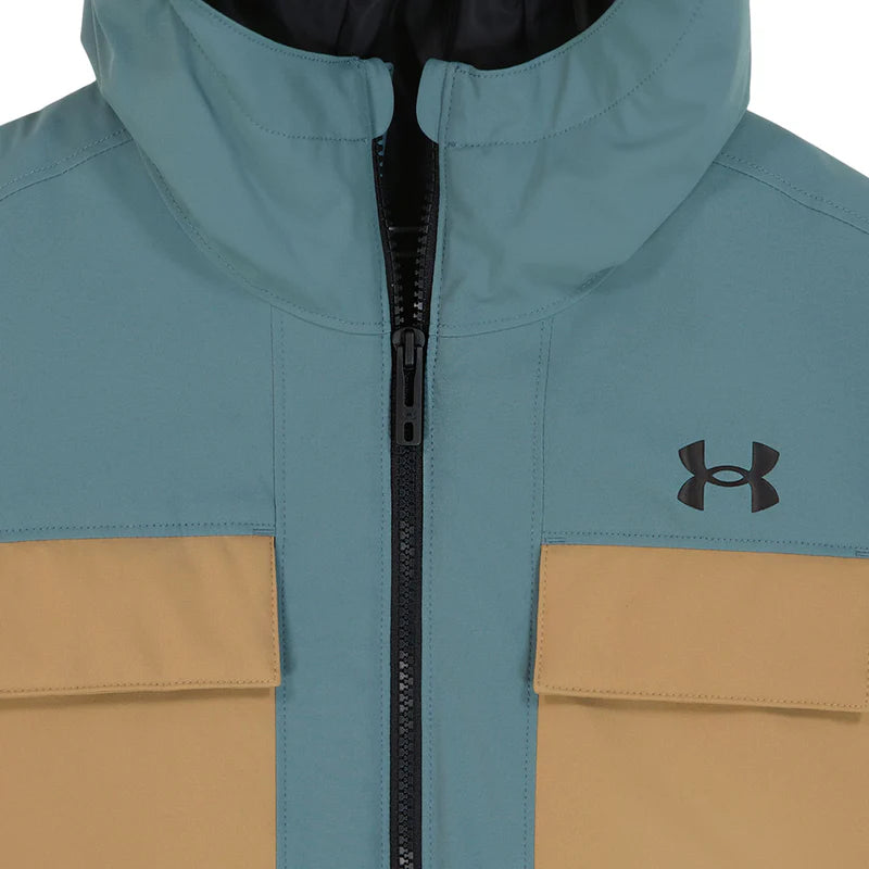Manteau d’hiver Manteau Slate Quarry 8-16ans -Bleu/Beige - 7-16 ans