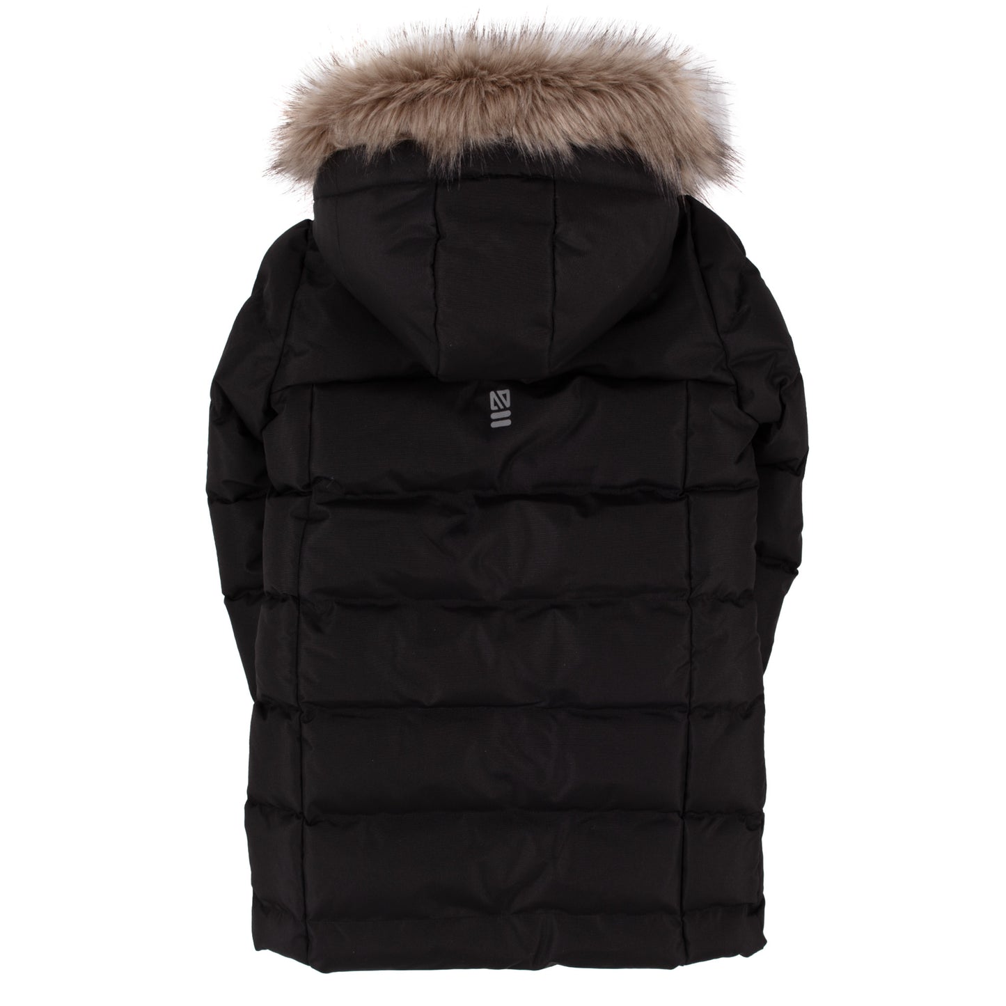 Manteau d’hiver matelassé noir - F24M1252 - 3 à 12 ans