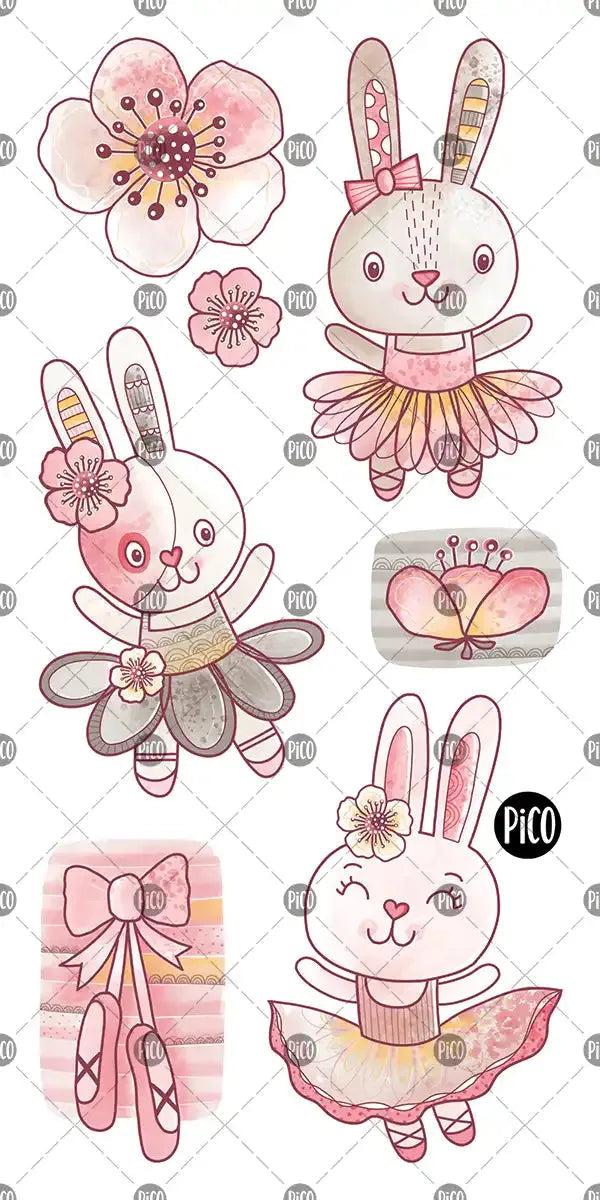 Tatouages - Les lapines ballerines