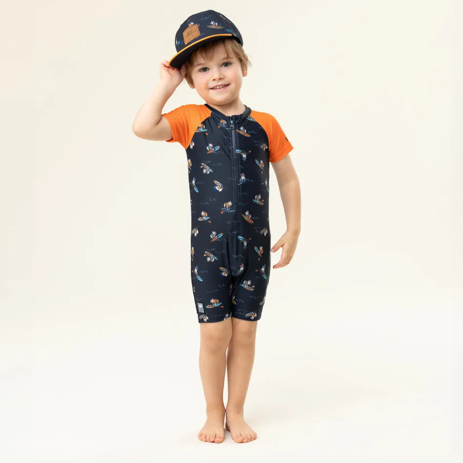 Combinaison maillot UV - S25S305-1 - 3 à 24 mois