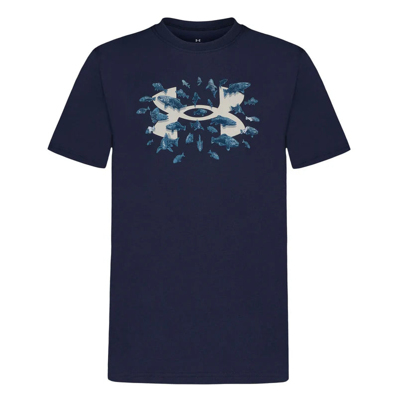 Chandail à manches courte bleu marin - 8 à 16 ans