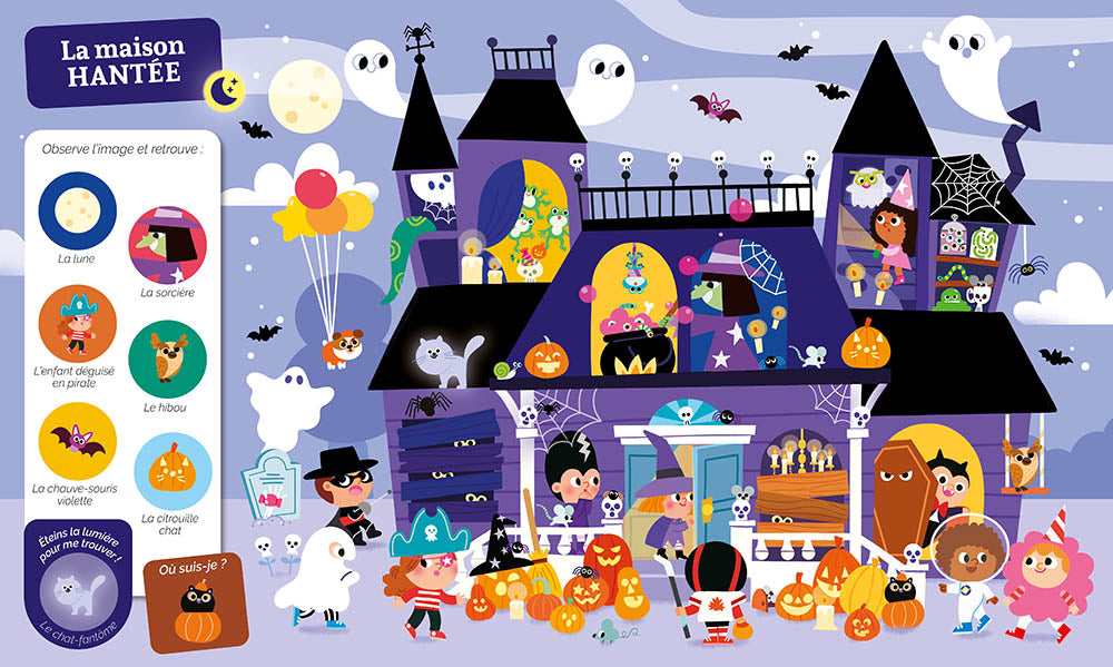Cherche et trouve des tout-petits : L’Halloween