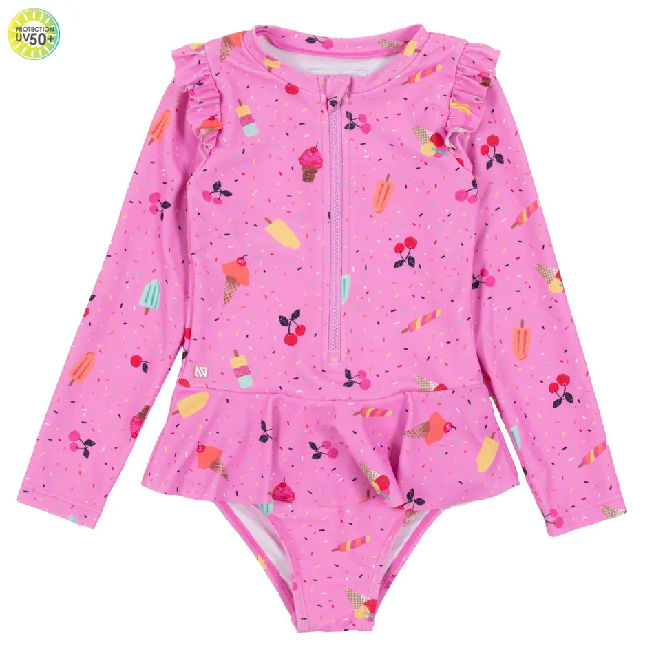 Maillot 1 pièce UV - S25S328-1 - 3 à 24 mois
