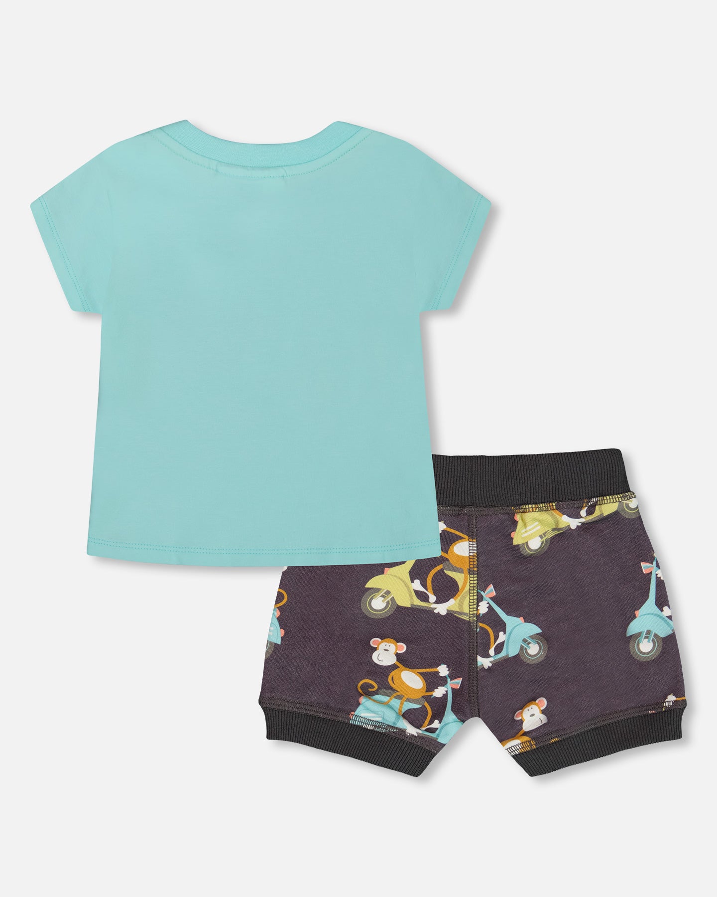 Ensemble chandail et culotte courte en coton - G30S10_087 - 2 à 6 ans