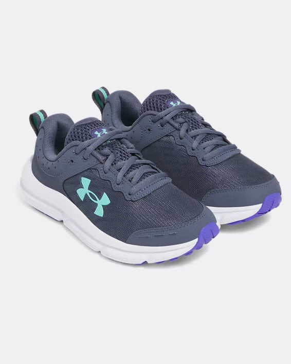 Souliers - Chaussures de course Assert 10 AC - Gris/Blanc - 4J à 6J
