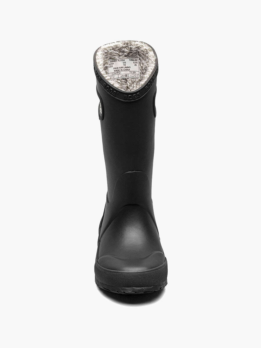 Botte RAINBOOT PLUSH mi-saison - Pointures 7E à 5J - Noir