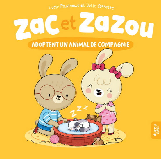 ZAC ET ZAZOU ADOPTENT UN ANIMAL DE COMPAGNIE