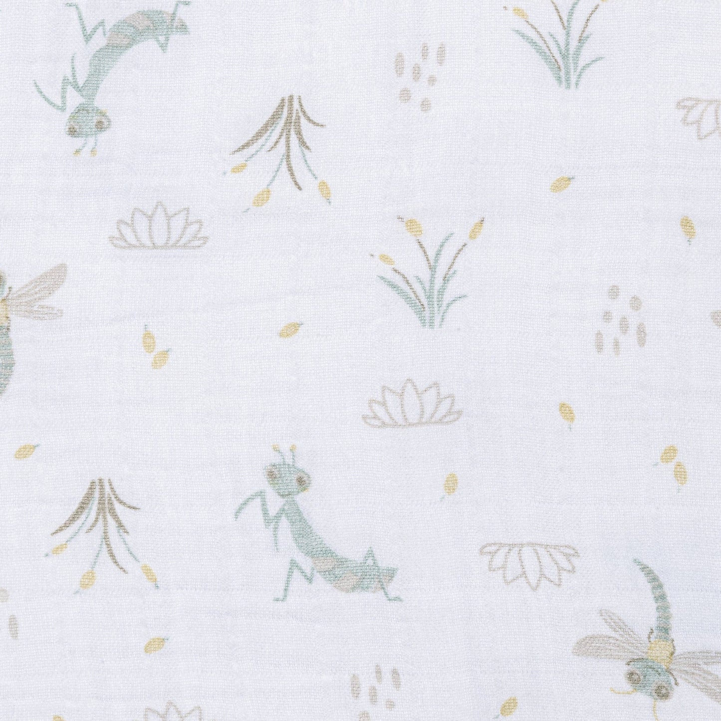Couverture mousseline de coton - Insectes