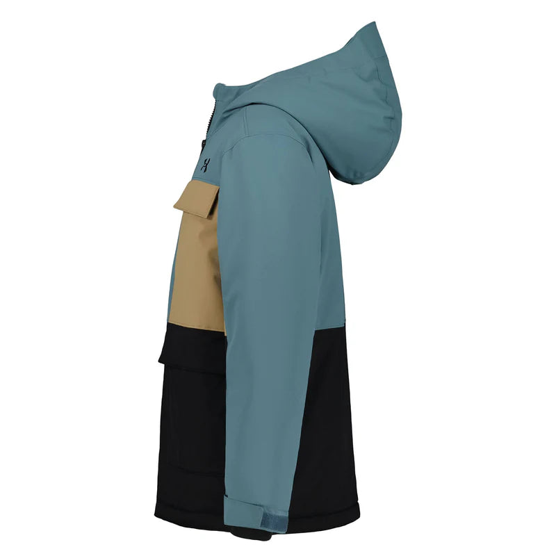 Manteau d’hiver Manteau Slate Quarry 8-16ans -Bleu/Beige - 7-16 ans