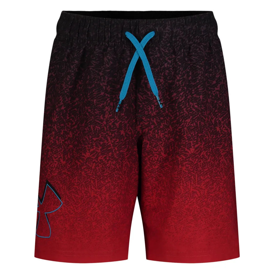 Boardshort Tipped Logo - Rouge - 8 à 14 ans