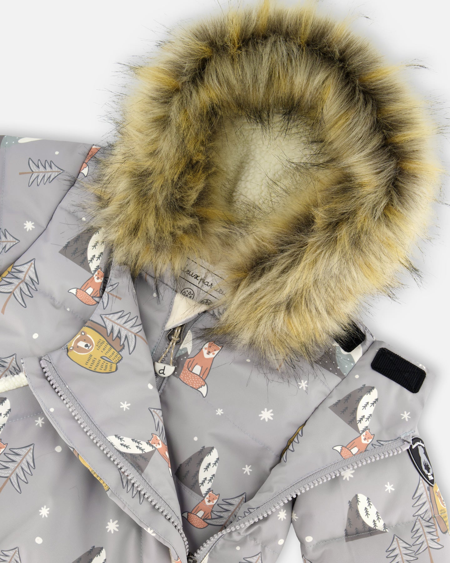 Habit de Neige 1 Pièces - Imprimé gris - H10B701-004 - 6 à 24 mois