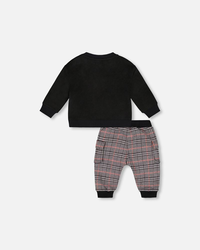 Chandail et pantalon - H20OB10 - 999 - 6 à 24 mois