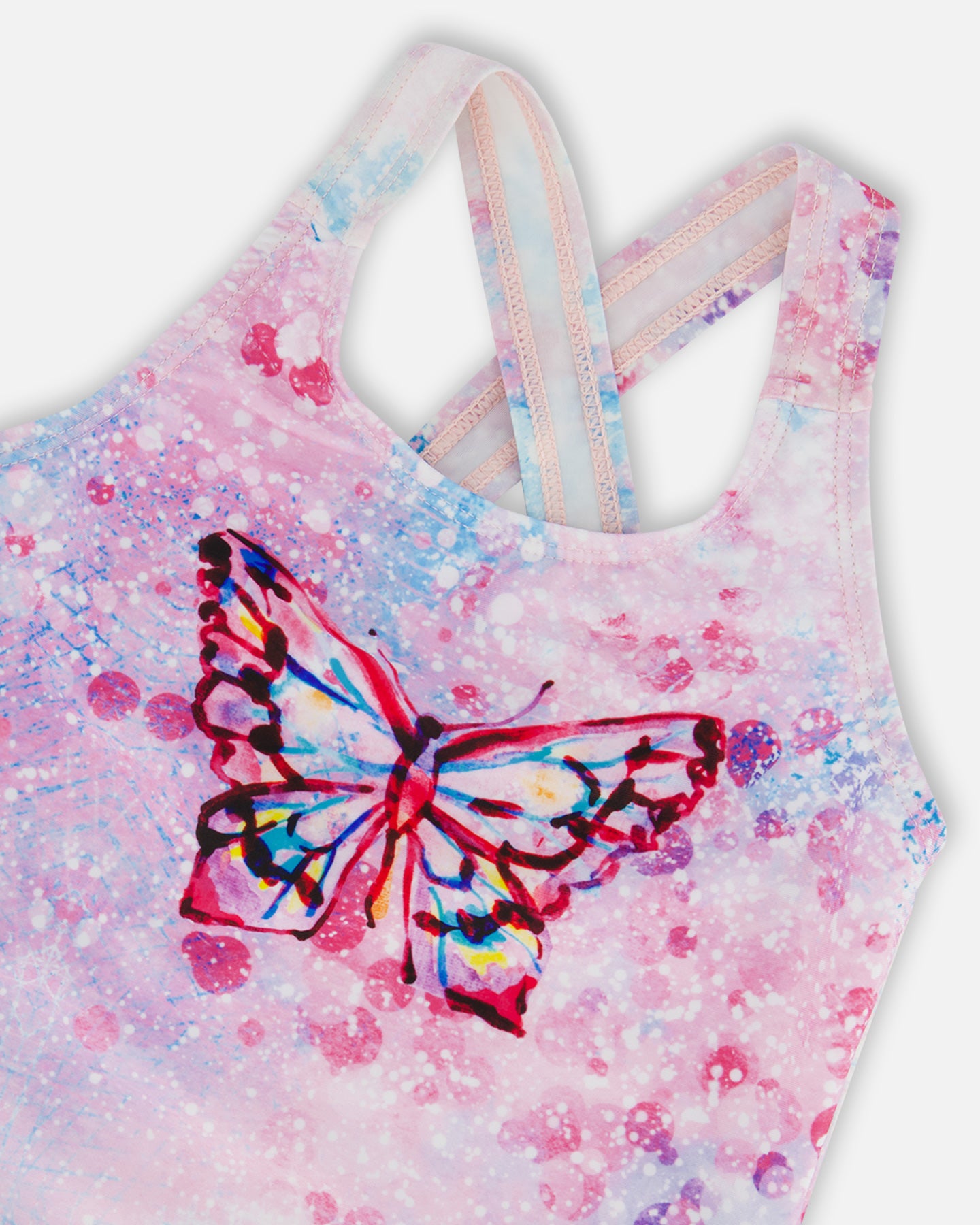 Maillot de bain 1 pièce papillon - G30NG91_000- 3 à 10 ans