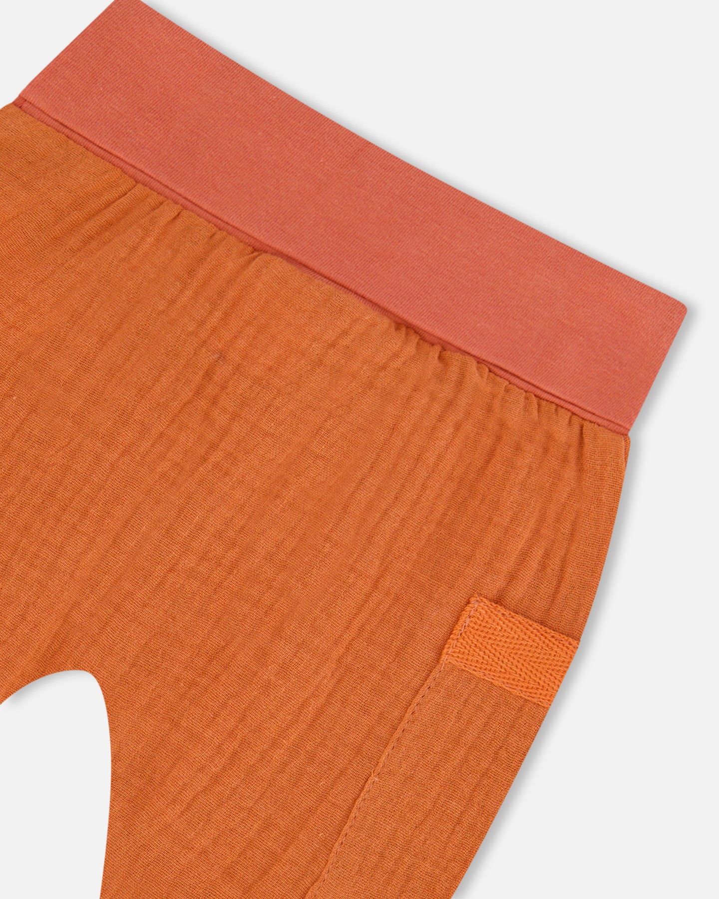 Ensemble chandail en coton organique et pantalon en mousseline - G30D10_864 - 3 à 24 mois