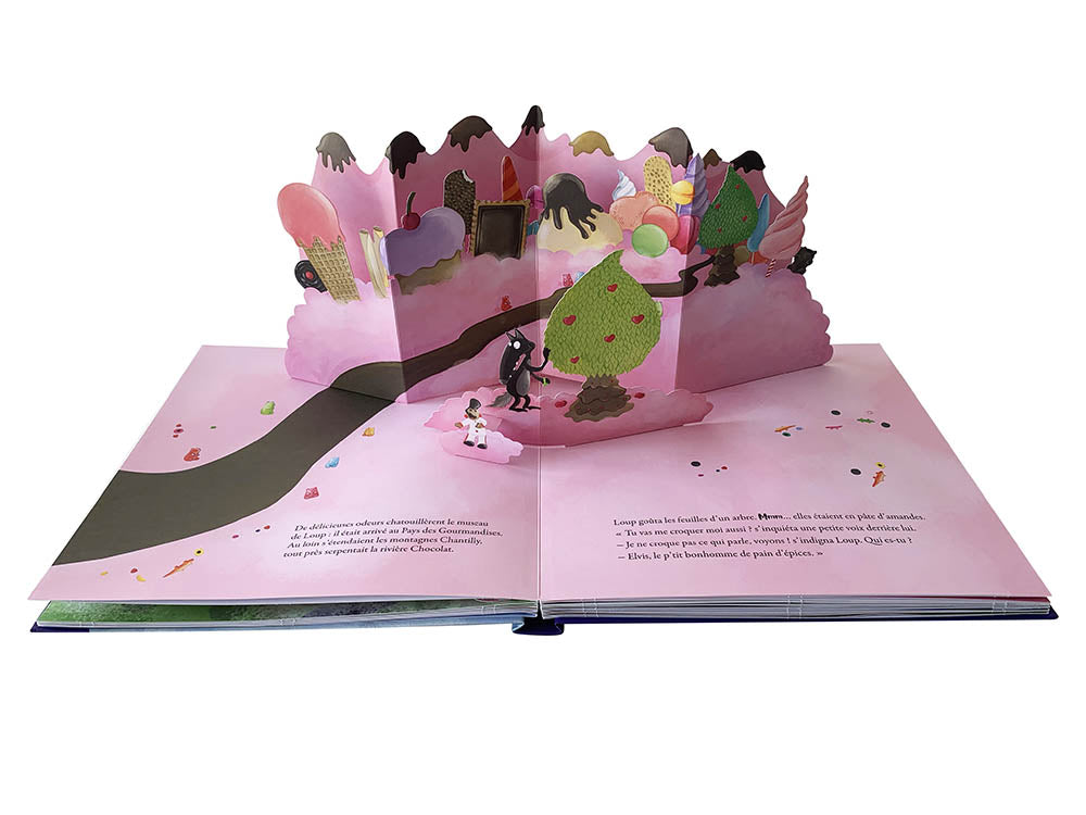 Livre - Le Loup Qui Croyait En Ses Rêves - Une Histoire En Pop-Up !
