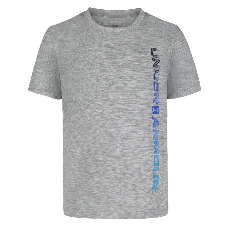 T-Shirt Vertical Wordmark - Gris - 4 à 7 ans