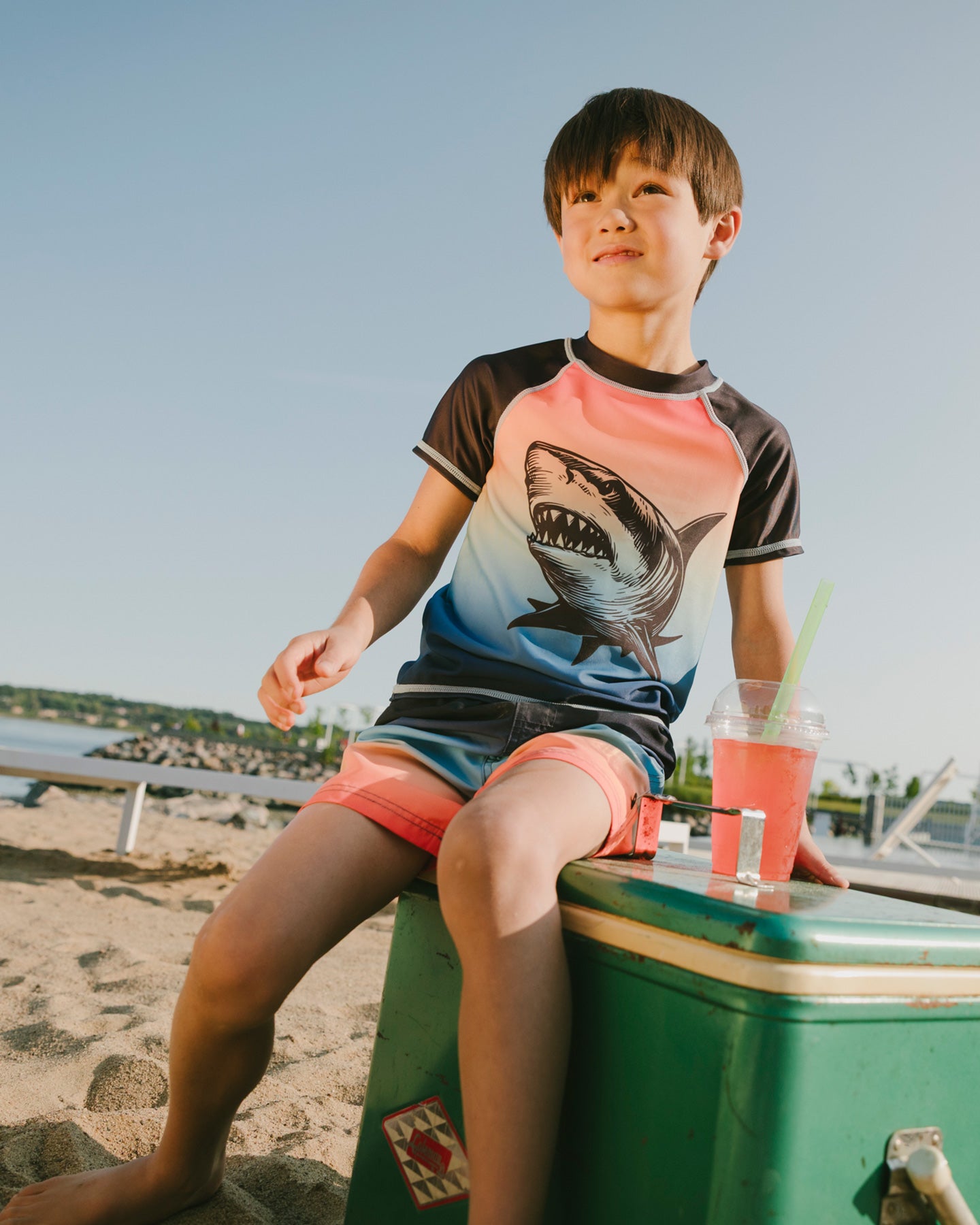 Short Maillot - H30OB31_3H159 - 5 à 14 ans