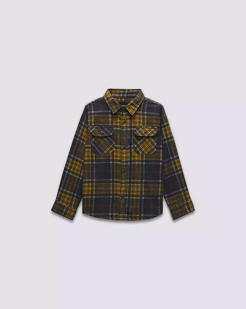 Chemise à carreaux - Marine/Moutarde - 2 à 7 ans