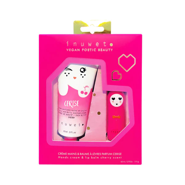 COFFRET WIZZ - CRÈME MAINS ET BAUME CERISE