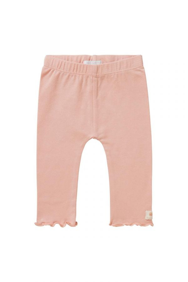 Ensemble robe à manche courte imprimé et legging rose (2 pcs.) 0 à 12/18 mois