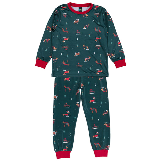 Pyjama deux pièces- Collection des fêtes - F25P17 - 2 à 14 ans