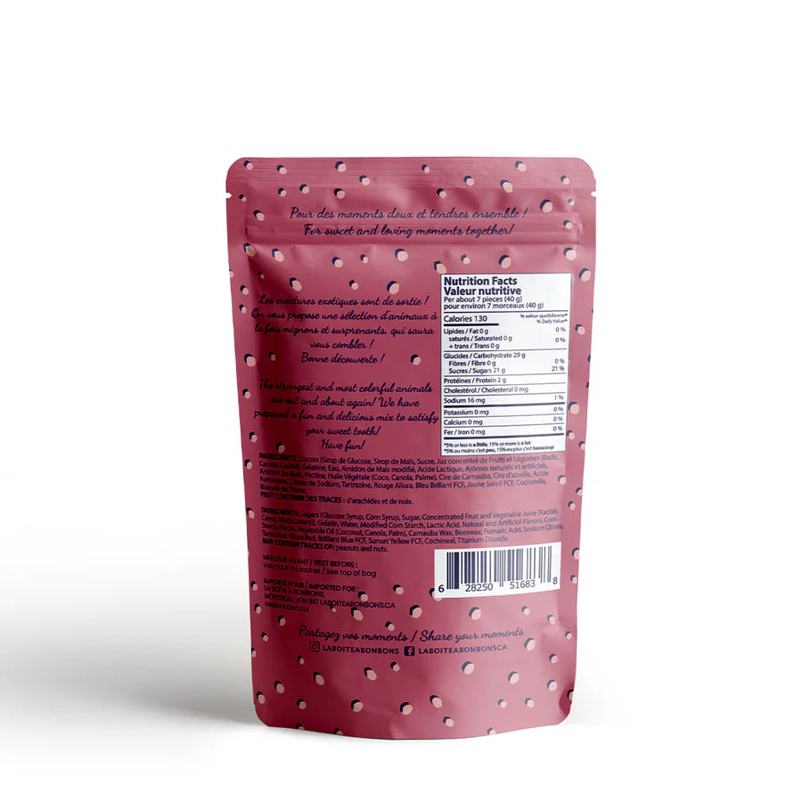 ANIMAUX EXOTIQUES - 150G