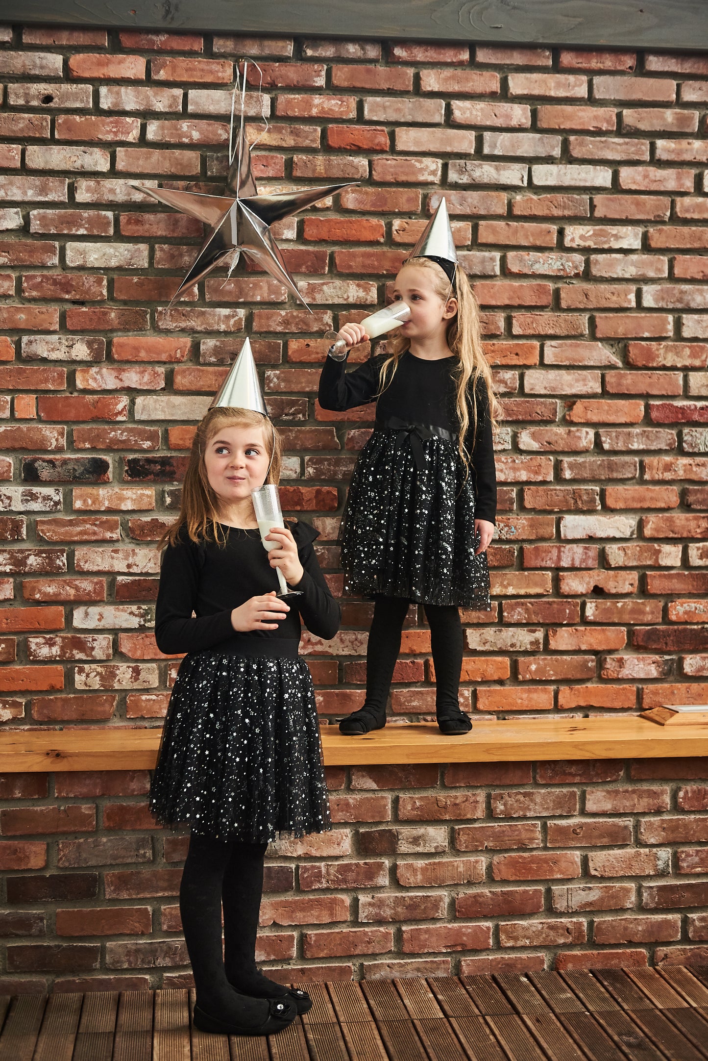 Robe à manches longues avec jupe de tule - Chic, On fête! - G20NG88-999 - 2 à 12 ans
