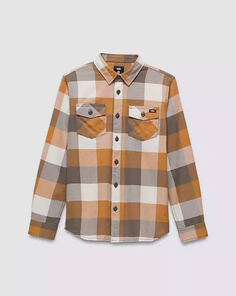 Chemise à carreaux - Beige - 8 à 16 ans
