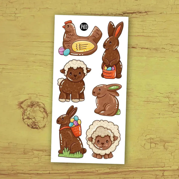 Tatouages - Promo de Pâques - Ensemble de 6 tatouages