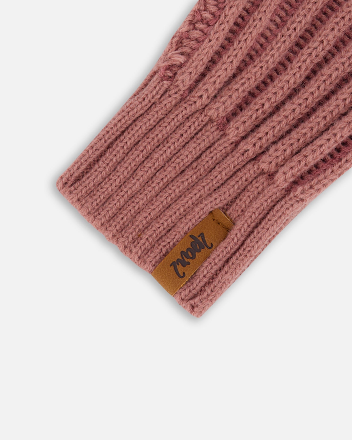 Mitaines en tricot - F30WT26-676- Rose ancien - 2 à 14 ans