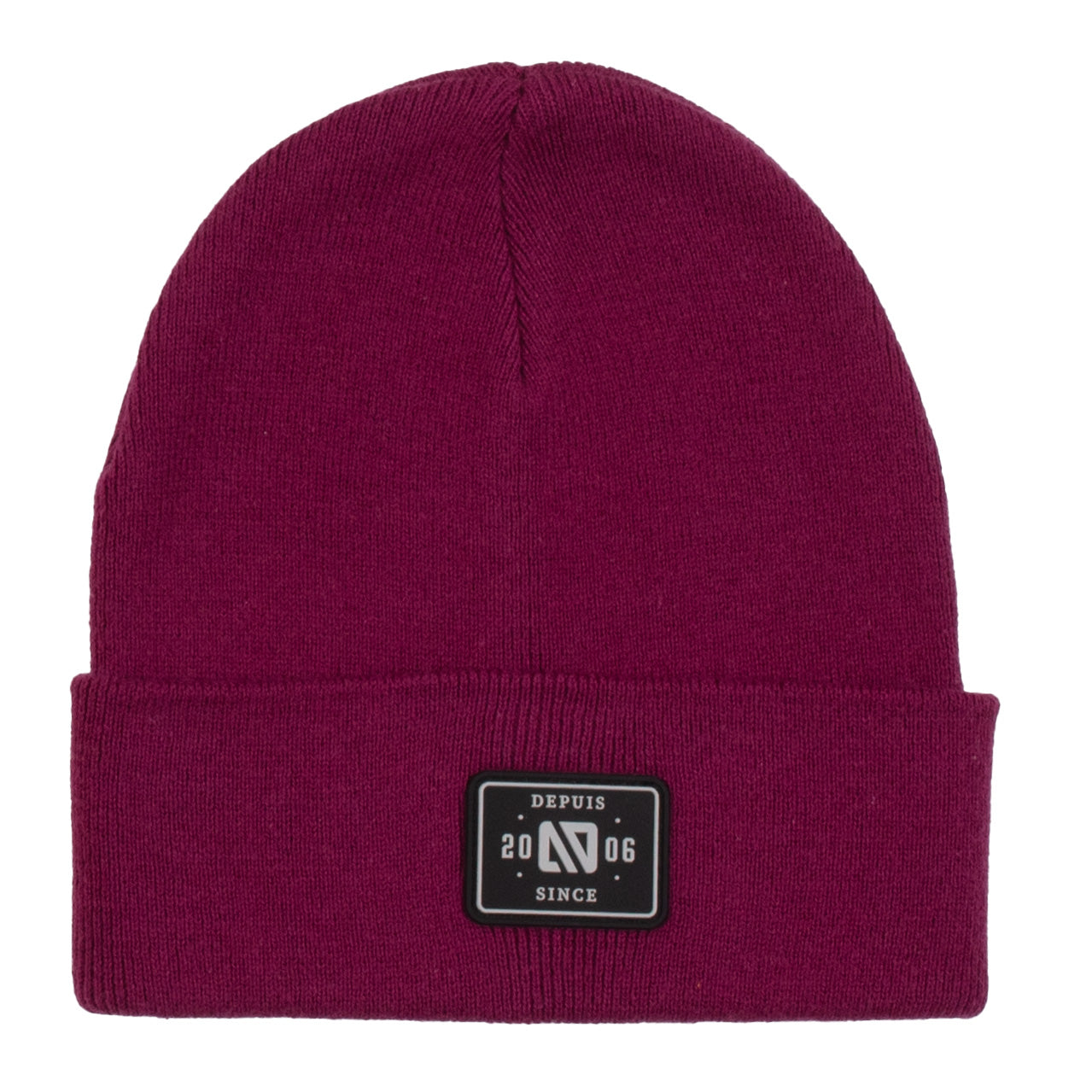 Tuque en tricot - BTUTO230-S25 - Aubergine - 6 à 24 mois