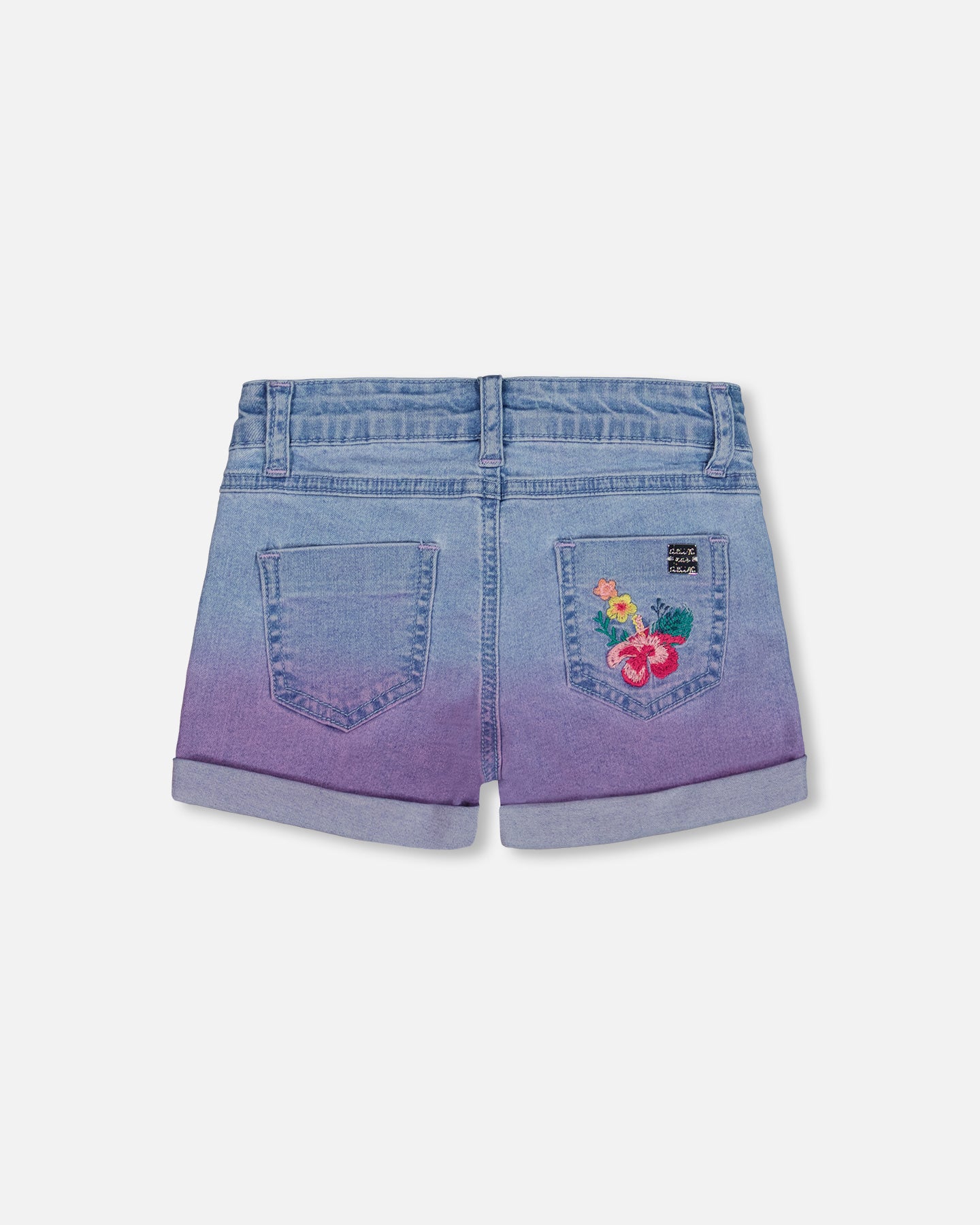 Culotte courte en denim - G30H27-125 - 2 à 10 ans