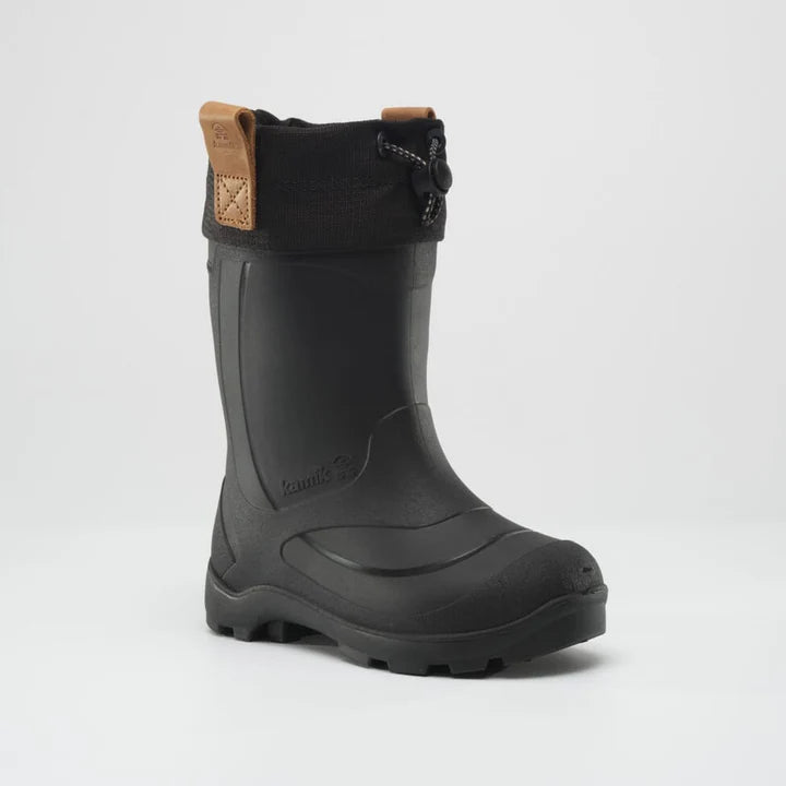 Bottes de pluie doublée TUNDRA - Noir - 8E à 13E